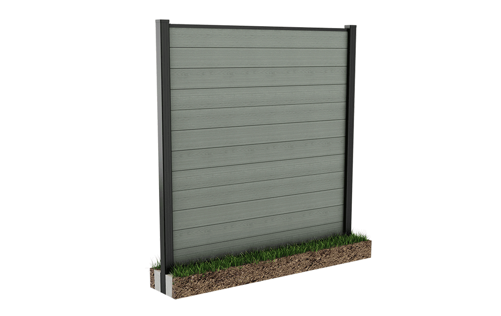 Fence Kit with 240cm Post  - Green - Fences