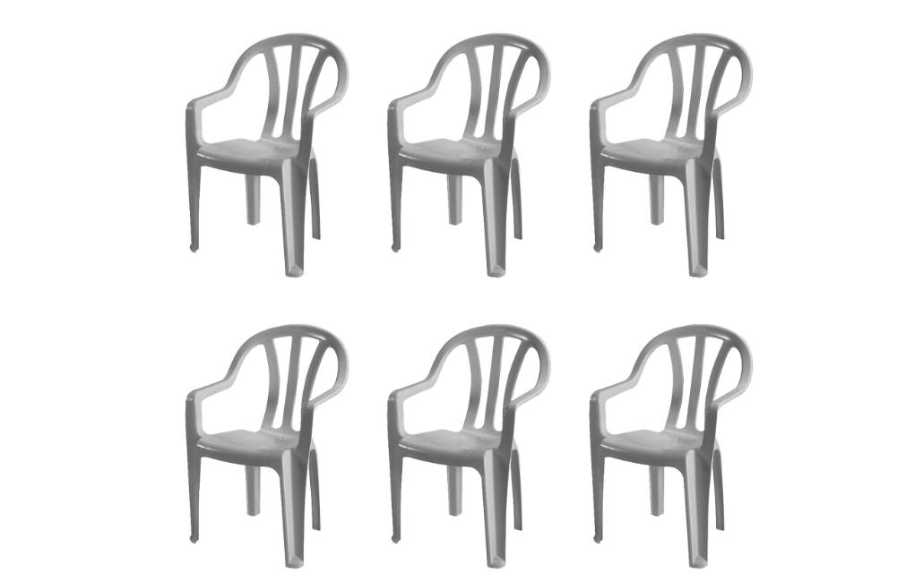 6 כיסאות דליה - גרניט