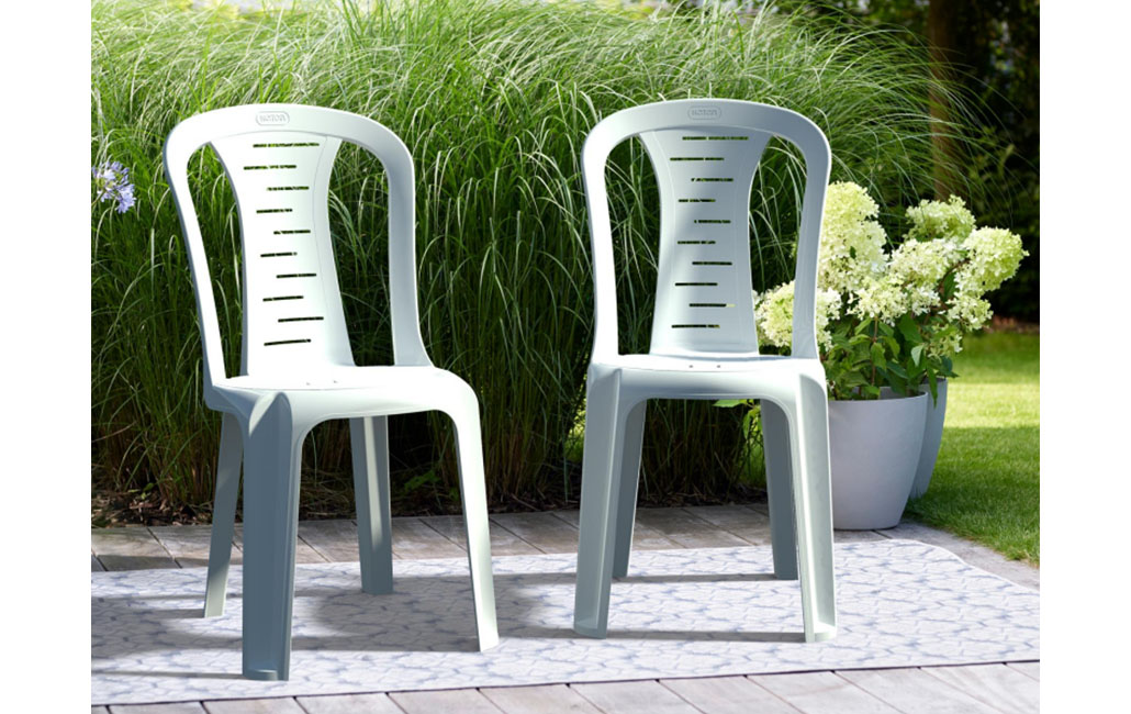 4 כיסאות הראל - לבן