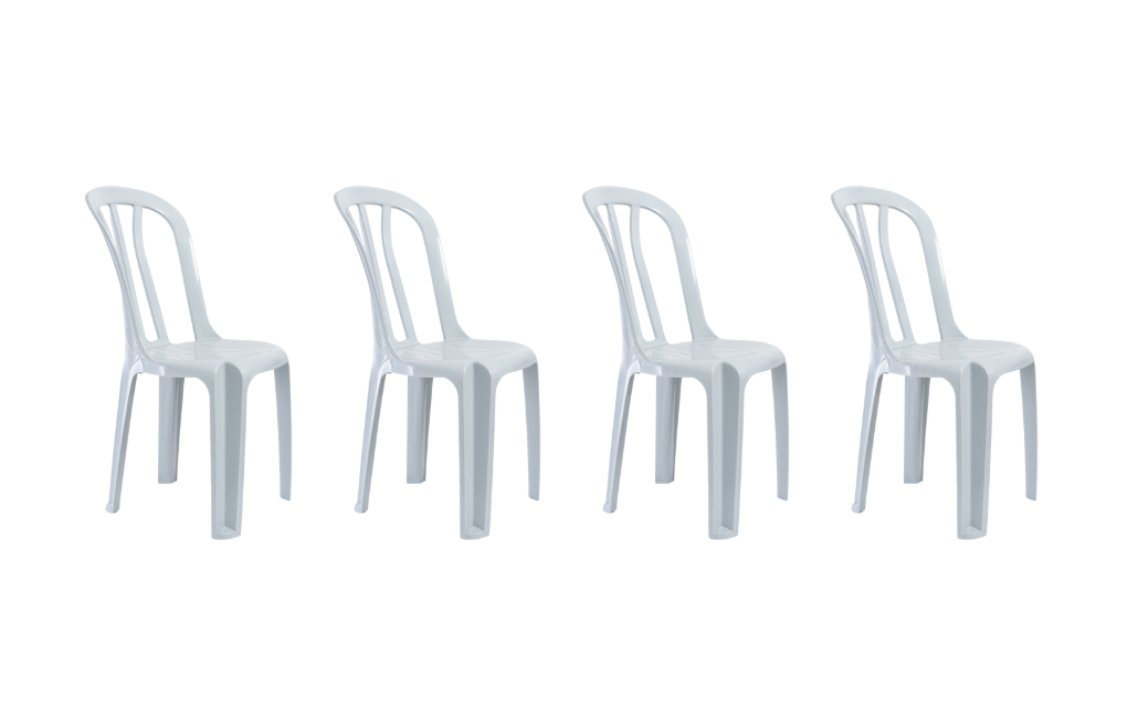 4 כיסאות קלאב - גרניט