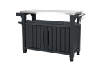 Unity XL Outdoor Kitchen Cart with Storage - Graphite