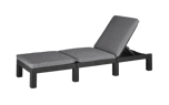 Daytona Deluxe Sun Lounger - Grey