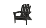 Premium Willoughby Folding Adirondack Chair - Black