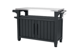 Unity XL Outdoor Kitchen Cart with Storage - Graphite