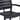 Chaise Tisara - Lot de 6 - Anthracite