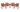 Pack de 4 sillas de exterior Elisa - 