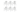 6 כיסאות באלי - לבן