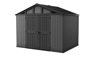 Stronghold 10x8 Storage Shed - Graphite - Large Sheds