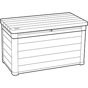 Signature 100 Gallon Storage Deck Box - Keter US