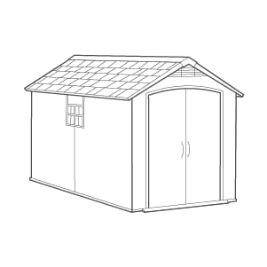 Premier Shed 7.5x11ft - Grey