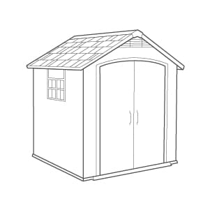 Buy Premier Outdoor Storage Shed 7.5 x 7 - Keter Canada