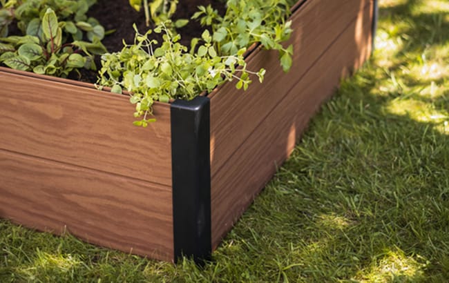 Brown Maple Resin Raised Garden Bed - Keter US