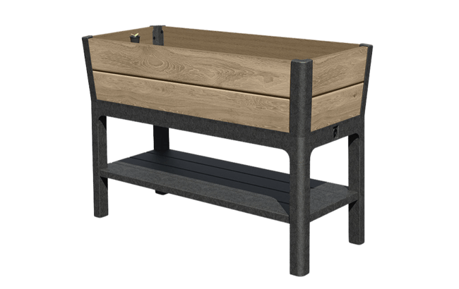 Ashwood Brown Signature Raised Garden Bed - Keter US