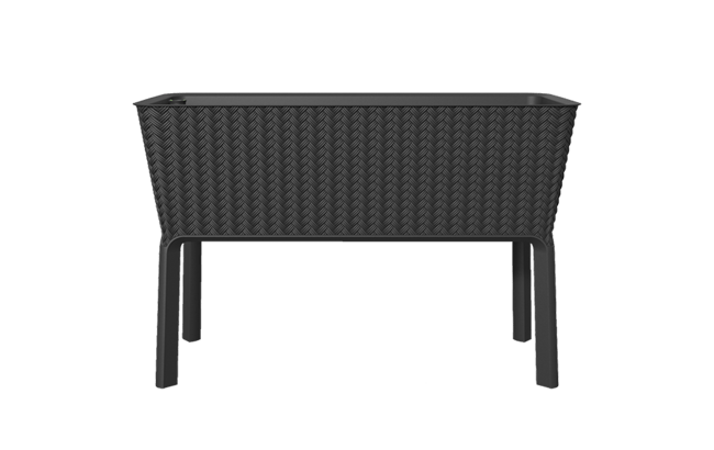 Graphite Splendor 31.7 Gallon Raised Garden Bed - Keter US