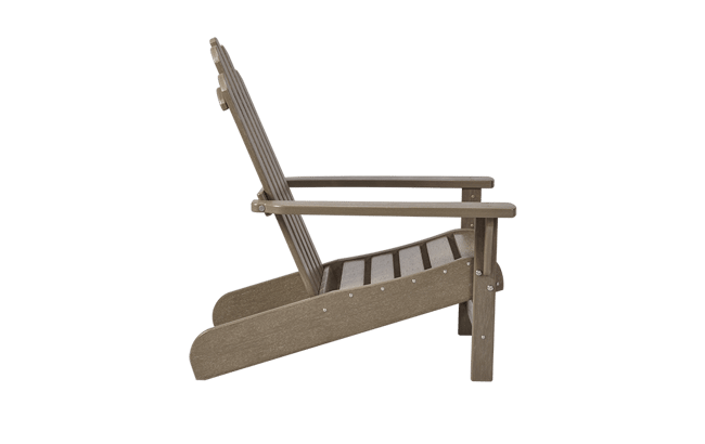 Brown Premium Ozark Resin Adirondack Chair - Keter US