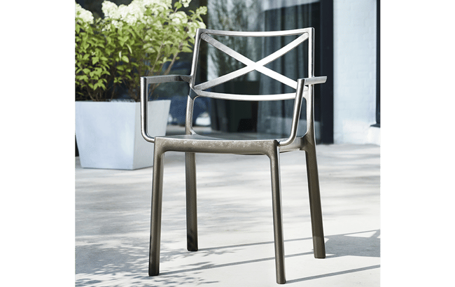 Silla Metalix - Bronce