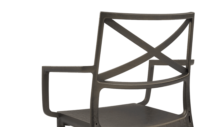 Silla Metalix - Bronce