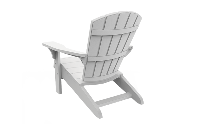 Troy Adirondack Tuinstoel - 81x80x96,5cm - Wit