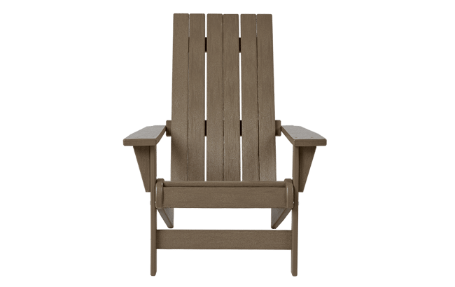 Premium Montauk Brown Outdoor Adirondack Chair - Keter