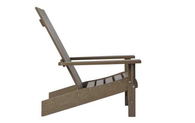 Premium Montauk Brown Outdoor Adirondack Chair - Keter