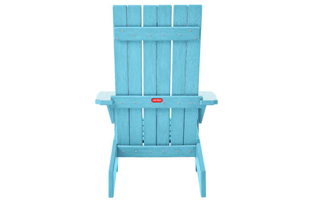 Premium Montauk Teal Outdoor Adirondack Chair - Keter