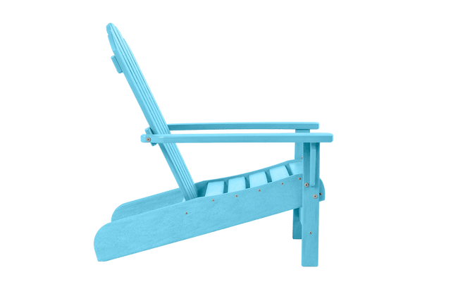 Premium Tahoe Teal Outdoor Adirondack Chair - Keter