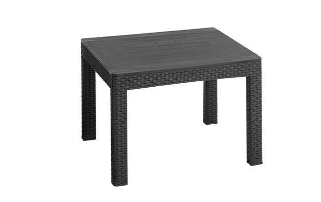 Orlando Loungetafel - 59x59x43cm - Antraciet