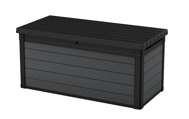 Cortina Graphite 150 Gallon Storage Deck Box - Keter US