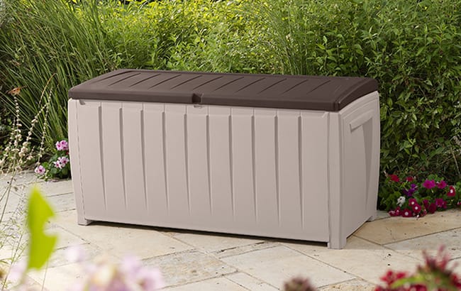 Novel Brown 90 Gallon Storage Deck Box - Keter US