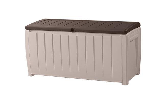 Novel Brown 90 Gallon Storage Deck Box - Keter US