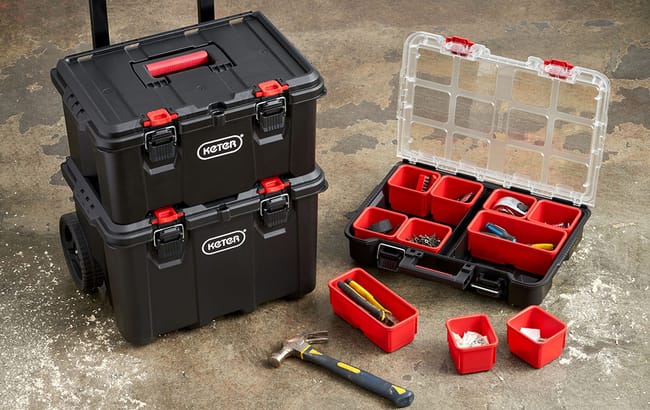 Stack & Roll Tool Storage System - Graphite