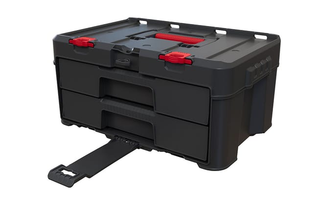 Acheter la boîte à outils à 2 tiroirs Stack & Roll noire – Keter Canada