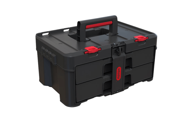 Acheter la boîte à outils à 2 tiroirs Stack & Roll noire – Keter Canada
