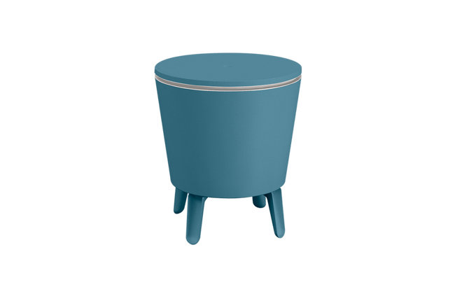 Classic Teal 7.5 Gallon Cooler Table - Keter