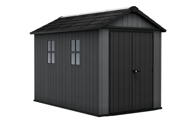 Outdoor Storage - Newton Plus Shed 7.5 x 11ft - Keter US