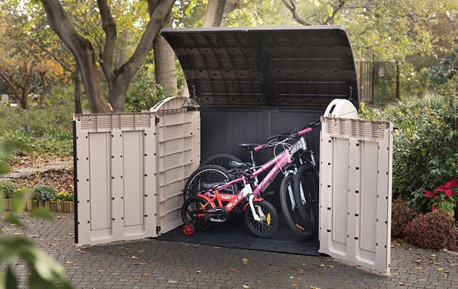 Keter bike storage sale