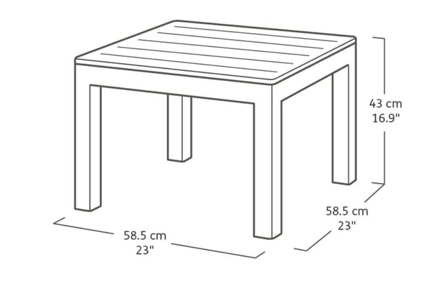 Marie Essential 5-zits Loungeset - Antraciet