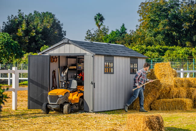 Oakland Shed 7.5x13ft - Grey