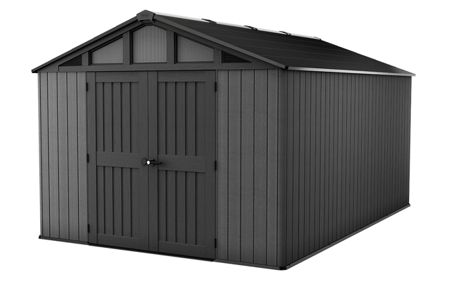 Stronghold 10x15 Shed - Grey