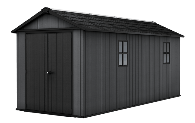 Large Sheds -  Newton Plus Shed 7.5 x 17ft - Keter US