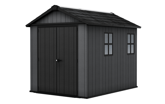 Caseta de exterior Newton Plus 759 - 230x287x246 cm y 5,7 m2 - Gris