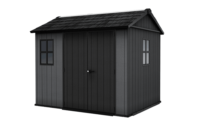 Caseta de exterior Newton Plus 975 - 230x287x246 cm y 5,7 m2 - Gris