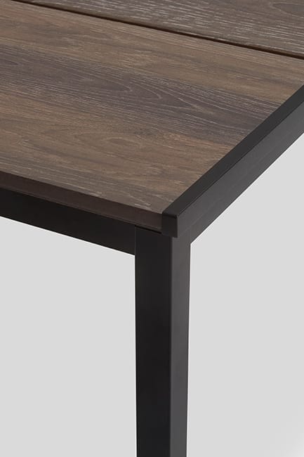 Table Porto 200cm 8 places - Marron Aspect Noyer
