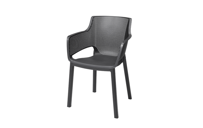 Signature Porto 160cm Table + Elisa Dining Chair, Set of 6 - Ashwood Brown 