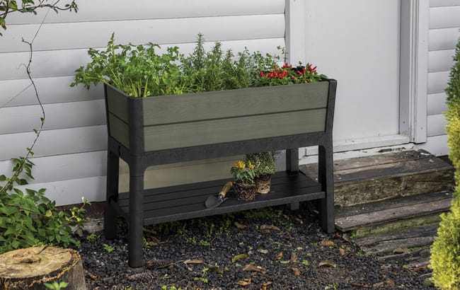 Darwin Elevated Garden Bed - Green