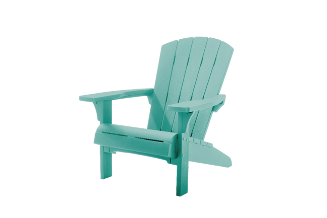 Fauteuil de jardin Adirondack Troy - Turquoise