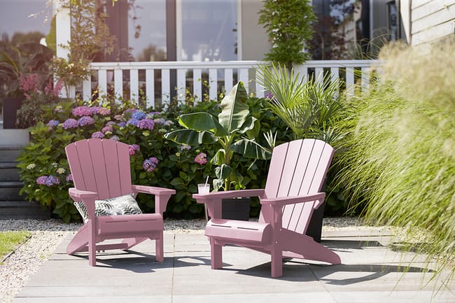 Sillón de exterior Troy Adirondack 80,5x96,5x93 cm - 