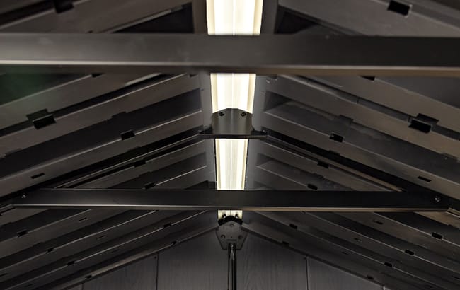 Signature 759 Tuinhuis - 230x287x246cm - Rosewood