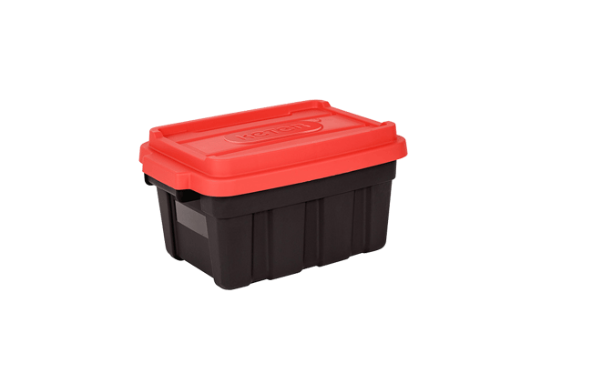 Tuff Box 11L Storage Boxes with Lid Set of 3 - 