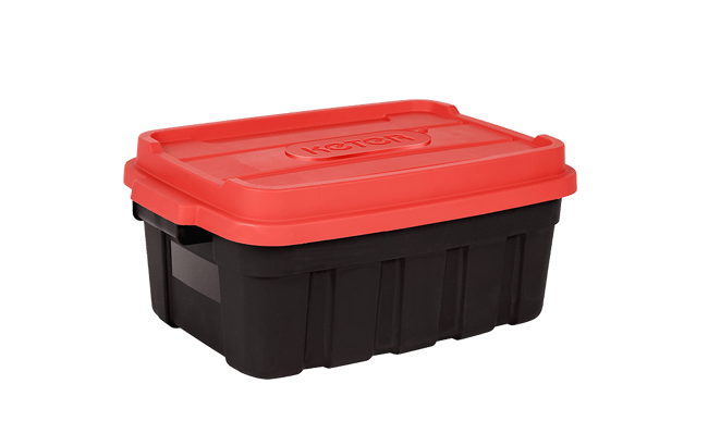 Tuff Box 37L Storage Boxes with Lid Set of 3  - 